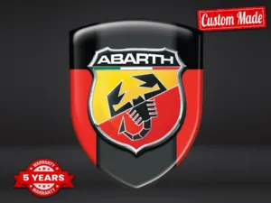 Fiat Abarth Vinilos Traseros Autos Máximo Duradero Estilo Pro